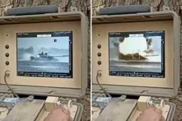 Aufnahmen im Stil von Call of Duty zeigen, wie ein ukrainischer Soldat einen russischen Panzer auslöscht