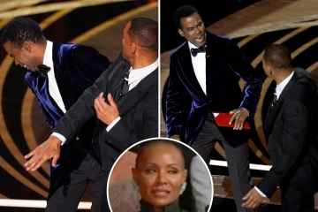 Will Smith schlägt Chris Rock auf der Oscar-Bühne und verflucht den Komiker