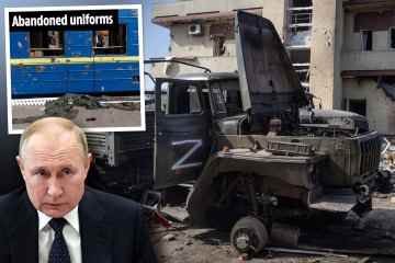 Russische Streitkräfte im Chaos, während Soldaten Uniformen ablegen und „eigene Flugzeuge abschießen“