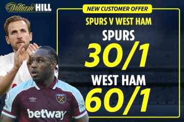 Tottenham vs. West Ham – Bonusangebot: Holen Sie sich Spurs bei 30/1 oder Hammers bei 60/1