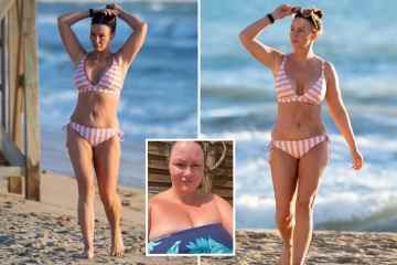Chanelle Hayes zieht sich nach einem atemberaubenden Gewichtsverlust von 9 Steinen einen Bikini der Größe 10 aus