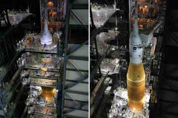Die Mega-Rakete der Nasa, die Menschen zum Mars bringen wird, ist „startbereit“