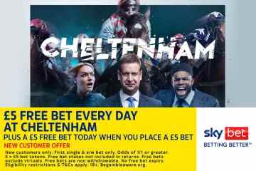Sky Bet: Holen Sie sich 5 £ KOSTENLOSE WETTE jeden Tag des Cheltenham Festivals plus 5 £ Bonus