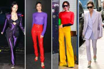Die farbenfrohen Looks von Victoria Beckham haben alle eine überraschende Gemeinsamkeit