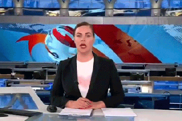 Antikriegsaktivist stürmt Russlands Top-Nachrichtensendung und sagt: „Sie lügen dich an“
