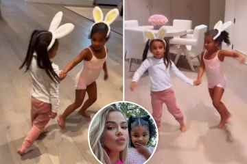 Khloe teilt ein Video von True beim Tanzen mit Cousin Dream in einer neuen 17-Millionen-Dollar-Villa