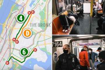 Die schlechtesten U-Bahn-Linien zum Fahren und ein Teil des Zuges, bei dem Sie möglicherweise ausgeraubt werden, werden aufgedeckt