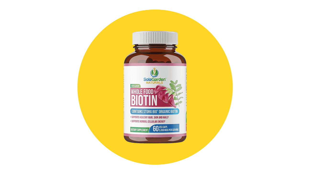 SolaGarden Naturals Whole Food Biotin