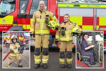 Ehemaliger Verwaltungsangestellter wird Großbritanniens kleinster Feuerwehrmann – mit nur 1,50 m Körpergröße