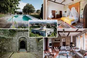 Sie können ein ganzes Schloss in Portugal mit 12 Schlafzimmern und Pool für 42 £ pppn mieten