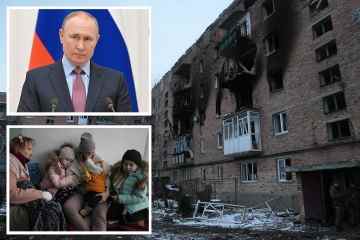 Russen zerstören ganze STADT & „schießen fliehende Frauen und Kinder nieder und töten 7“