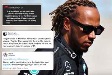 Lewis Hamilton befürchtet Rücktritt nach emotionalem Posten des F1-Mercedes-Stars