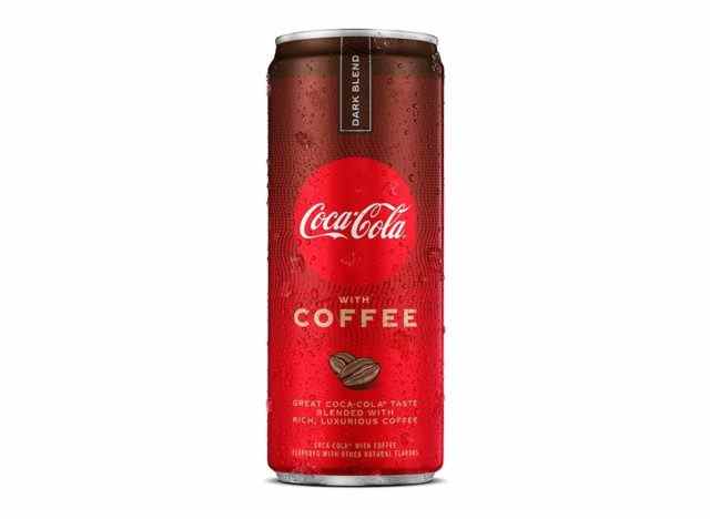 Coca-Cola mit dunkler Kaffeemischung