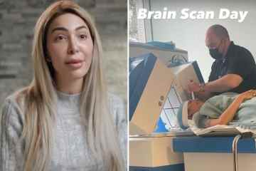 Teenie-Mutter Farrah Abraham bekommt einen Gehirnscan, nachdem sie aus der Reha ausgecheckt hat