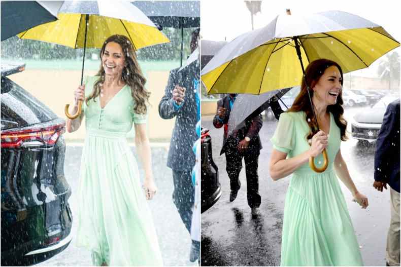 Kate Middleton Bahamas Regen