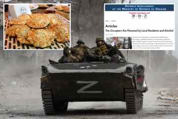 Russische Soldaten sterben, nachdem sie „vergiftete Kuchen gegessen haben, die ihnen die Ukrainer gegeben haben“