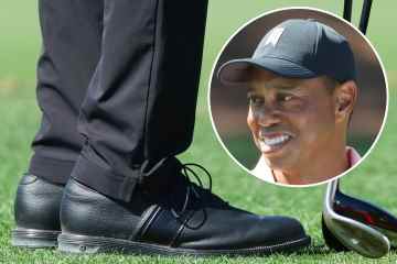 Nike-Release-Statement, als Tiger Woods beim Masters in Footjoy-Schuhen gesehen wurde