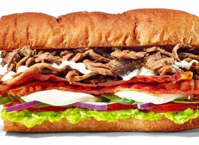 Subway Steak Cali frisches Sandwich