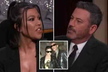 Kourtney SNAPS bei Jimmy Kimmel auf Sendung, weil er ihre Hochzeit in Vegas als „falsch“ bezeichnet hat