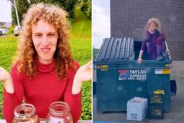 Ich bin ein Müllcontainer-Taucher – ich gebe nur 25 Dollar pro Woche für Essen aus