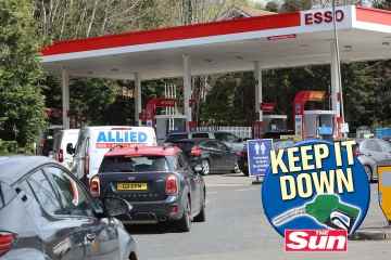 Briten werden mit 20 Pence pro Liter abgezockt, während gierige Treibstoffbosse 30 Millionen Pfund pro Tag einsacken