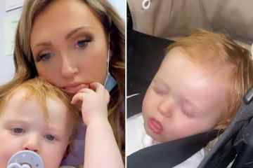 Charlotte Dawsons Sohn Noah eilte nach einem Horrorunfall zu Hause ins Krankenhaus