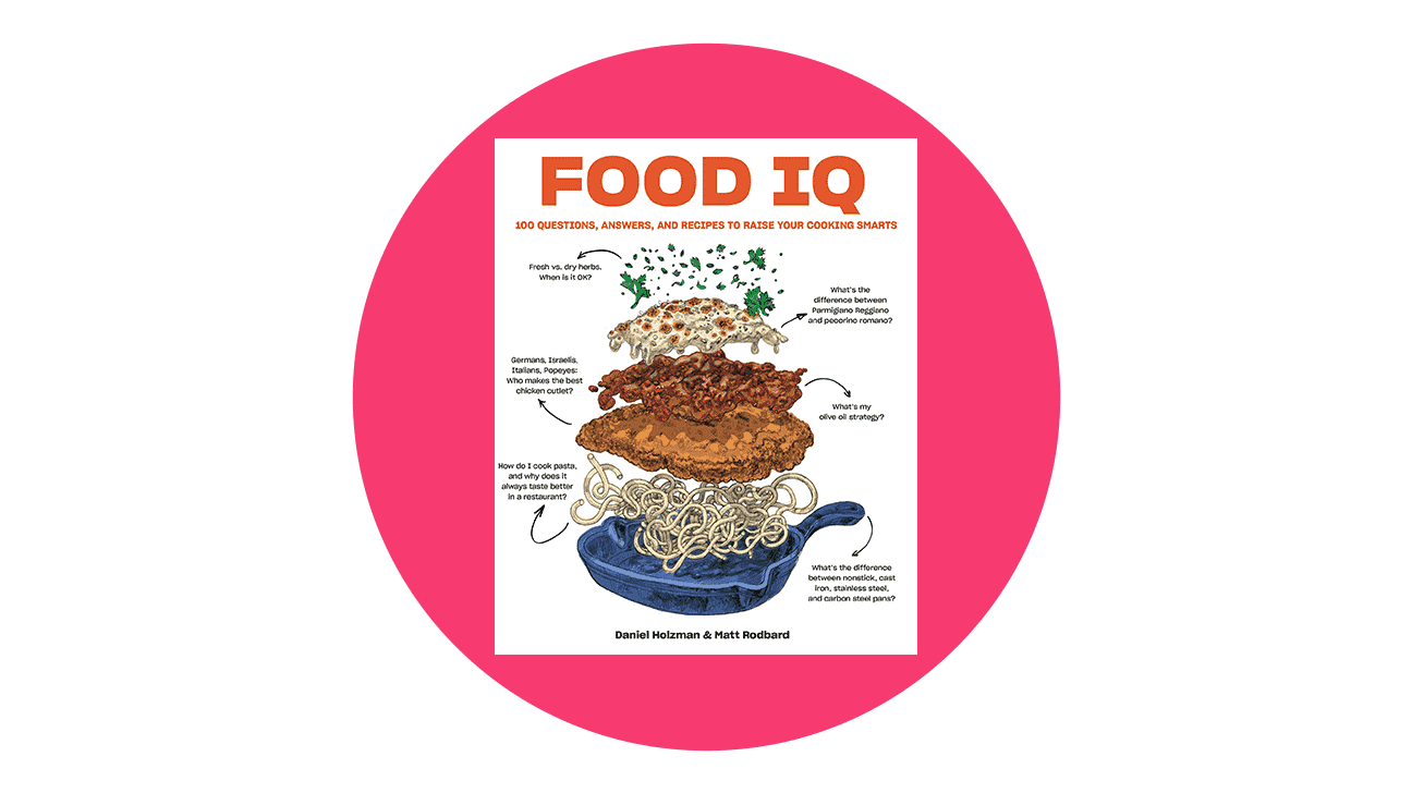 FoodIQ: 100 Fragen, Antworten und Rezepte, um Ihre Kochkünste zu verbessern von Daniel Holzman und Matt Rodbard