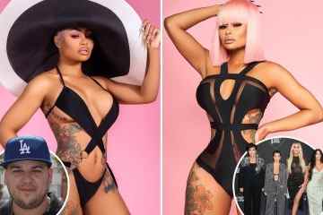 Blac Chyna schlüpft vor dem Prozess gegen die Kardashians fast aus dem Bikini