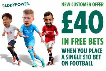 Gratiswetten – Paddy Power-Angebot: Erhalten Sie einen Bonus von 40 £, wenn Sie 10 £ auf Fußball setzen