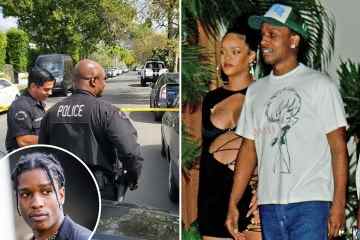 Rihannas Freund A$AP Rocky wurde in LAX wegen Verbindung zu Schießerei VERHAFTET