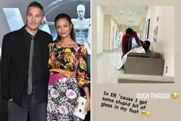 Thandiwe Newton verrät, dass sie nach der Trennung von Ehemann Ol Parker im Krankenhaus liegt