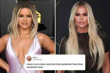 Khloe Kardashian-Fans bestehen darauf, dass sie genauso aussieht wie die Country-Sängerin Maren Morris