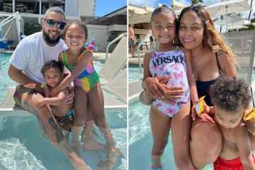 Teenie-Mutter Cheyenne verblüfft mit ihren beiden Kindern in Hawaii in einem winzigen Badeanzug 