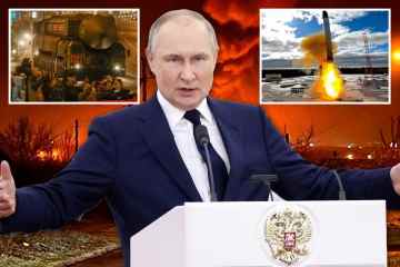 Putin könnte innerhalb von TAGEN einen neuen Weltkrieg erklären, warnt der Verteidigungsminister