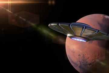 Die Nasa könnte Beweise für ALIEN-Leben auf dem Mars finden, als der Rover den „alten Fluss“ erreicht