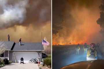 Der Ausnahmezustand wurde ausgerufen, wobei das Lauffeuer in Arizona zu 3 % eingedämmt und die Flammen sich ausbreiteten