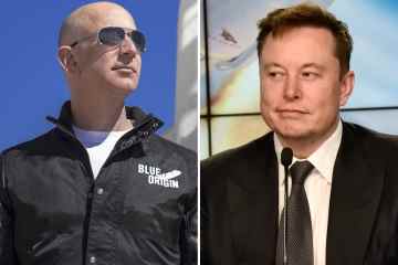 Einblicke in die 18-jährige Fehde von Elon Musk und Jeff Bezos, während der Amazon-Titan den Rivalen schlägt