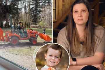 Tori von Little People riss sich auf, weil er seinen 4-jährigen Sohn im Eimer eines fahrenden Traktors mitfahren ließ