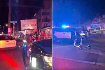 Auto RAMS in Imbisswagen mit '11 Verletzungen', während Zeugen einen Horrorcrash beschreiben