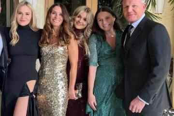 Holly Ramsay teilt Familienfoto mit Papa Gordon von Brooklyn Beckhams Hochzeit