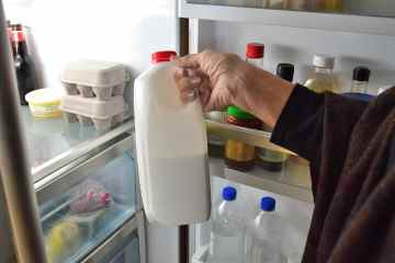 Du bewahrst deine Milch falsch auf – du solltest sie niemals in die Kühlschranktür stellen