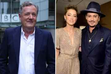 Piers Morgan verprügelt Johnny Depp und Amber Heard im Gerichtsstreit