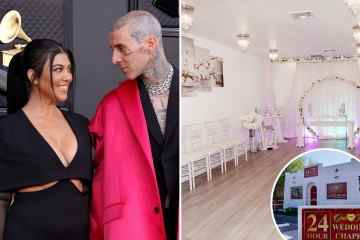 Kourtney Kardashian und Travis Barker haben für ihre Hochzeit in Las Vegas nur 800 Dollar ausgegeben
