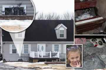 Das 6-jährige Mädchen wurde in einer unterirdischen Wohnung mit Geheimtür versteckt
