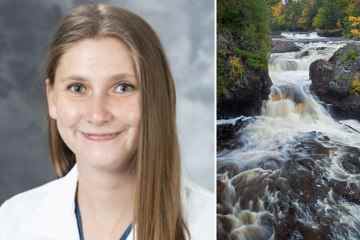 Die Leiche der vermissten Ärztin wurde wenige Tage nach ihrer letzten SMS im Wasserfall gefunden