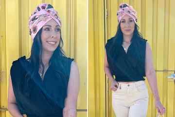 Teen Mom-Star Mackenzie Edwards hat sich auf neuen Fotos für die Wahl der Kopfbedeckung entschieden