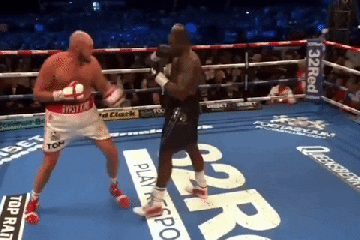 Sehen Sie, wie Tyson Fury mit einem perfekten Aufwärtshaken gegen KO Whyte den „Schlag seines Lebens“ landet