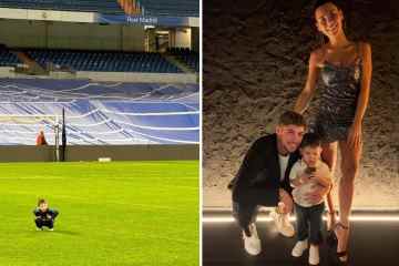 Real Madrid Wag scherzt über Sohn, der im Bernabeu kackt und vergleicht ihn mit Bielsa