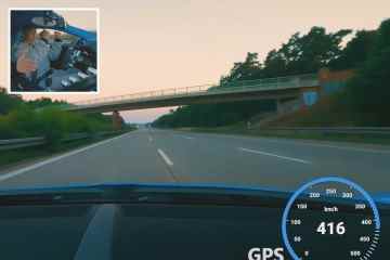 Millionär mit 400 km/h in 2 Millionen Pfund teurem Bugatti auf der Autobahn erwischt, um dem Gefängnis auszuweichen