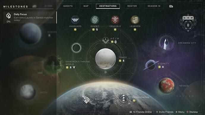 Destiny 2 Guardian Games 2022 – Täglich fokussierte Playlist